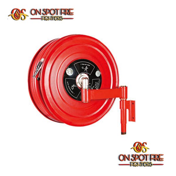 Shreeji Fire Safety - Fire Fighting Water Hose System, Hose Cotton Reel, Canvas Pipe, MS Cabinet Box, Wall Hung Swingin Hose Reel Drum, MS Hose  Reel Drum